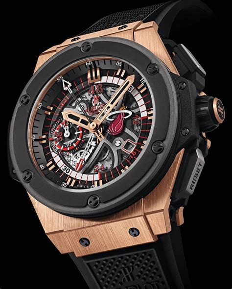 hublot miami heat watch|Hublot King Power Miami Heat Chronograph Watch .